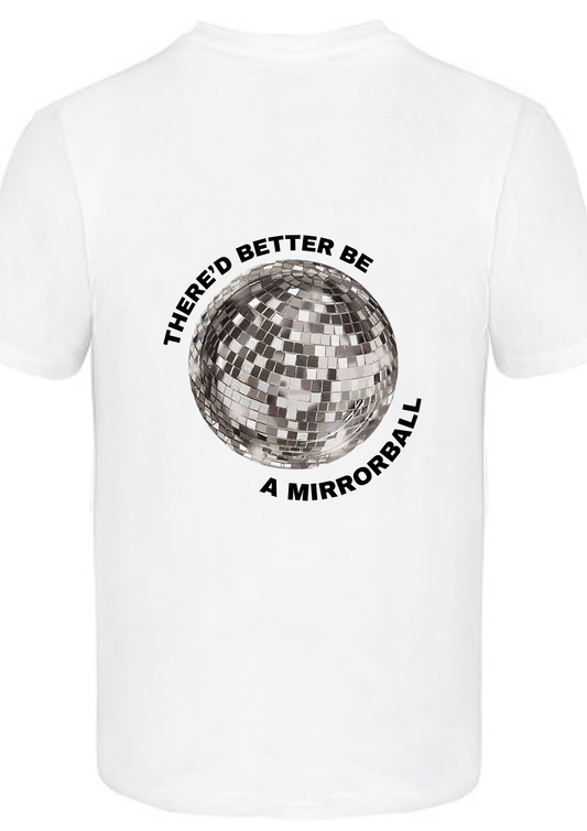 Custom printed ‘Arctic Monkeys’ band tshirt white