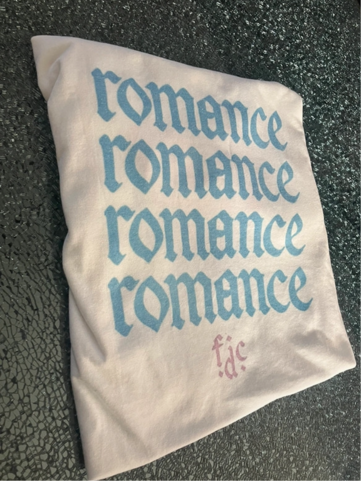 Custom printed ‘Fontaines D.C.’ band t-shirt white