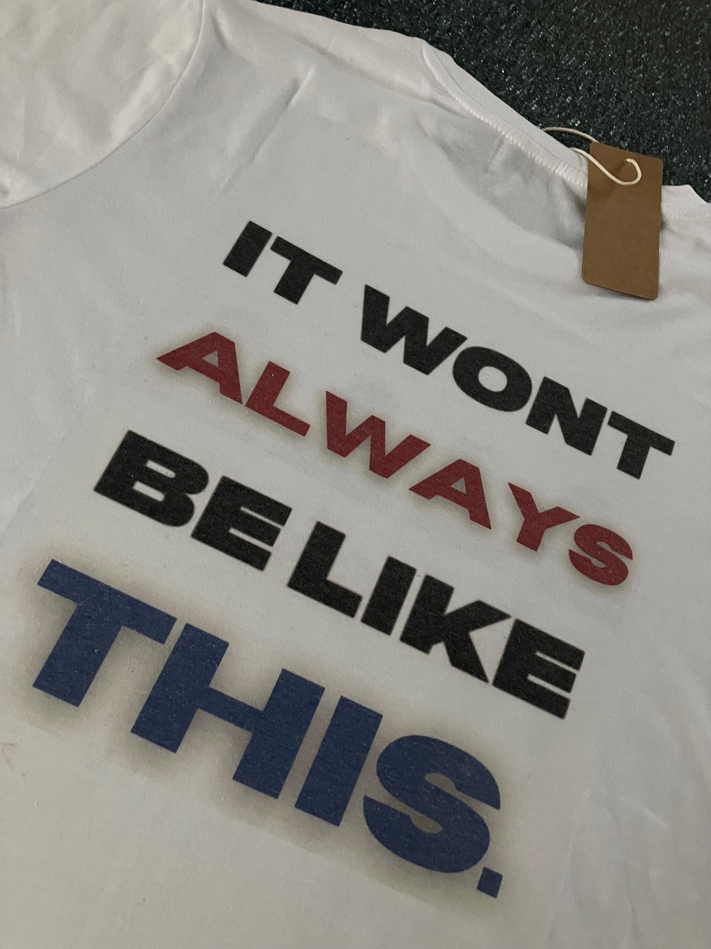 Custom printed ‘Inhaler’ band tshirt white