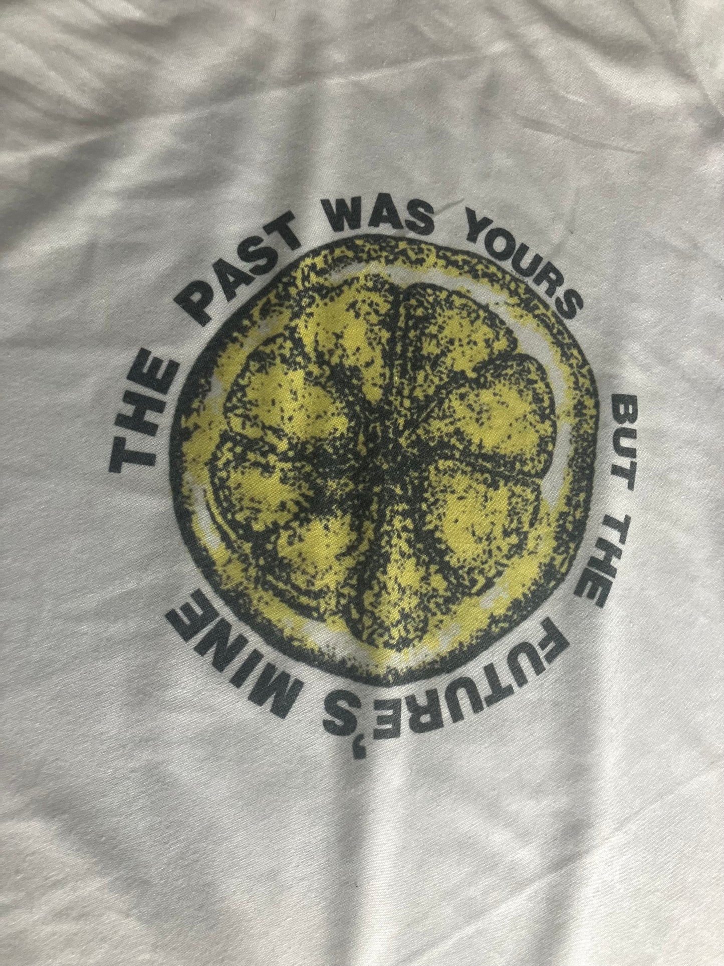 Custom printed ‘The Stone Roses’ band t-shirt white
