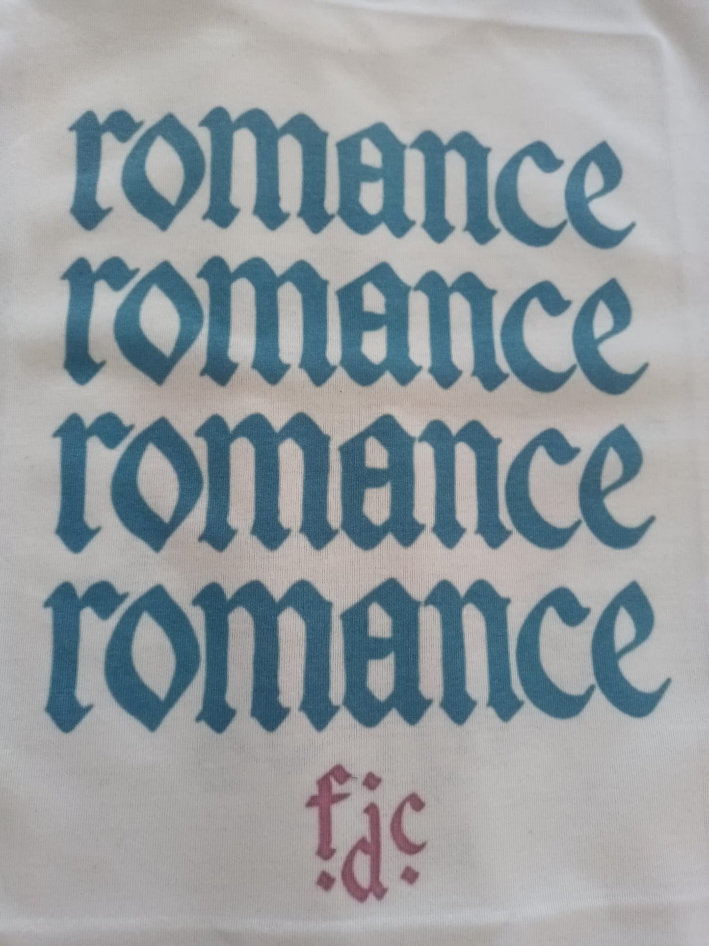 Custom printed ‘Fontaines D.C.’ band t-shirt white